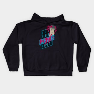 Eat. Sleep. WIGGLE. Repeat. - Vintage Kids Hoodie